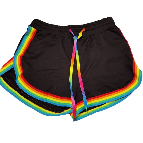Rainbow multicolor shorts - Picture 3 of 3